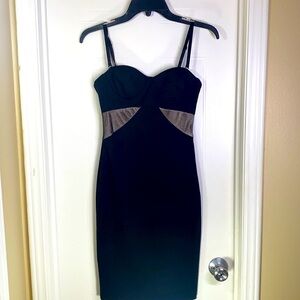 Kardashian Kollection - XS  Black Casual Dress